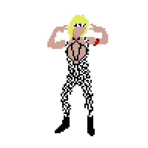 Pixel Rock Sticker