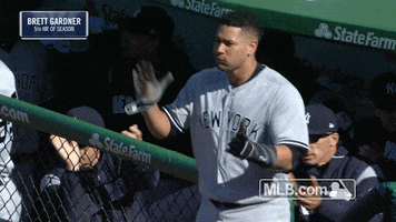 New York Yankees Applause GIF by MLB