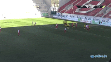 Kickers Offenbach Goal GIF by 3ECKE11ER