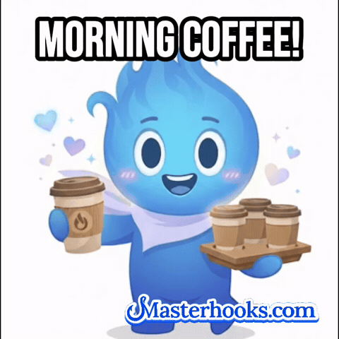 Good Morning GIF by Masterhooks