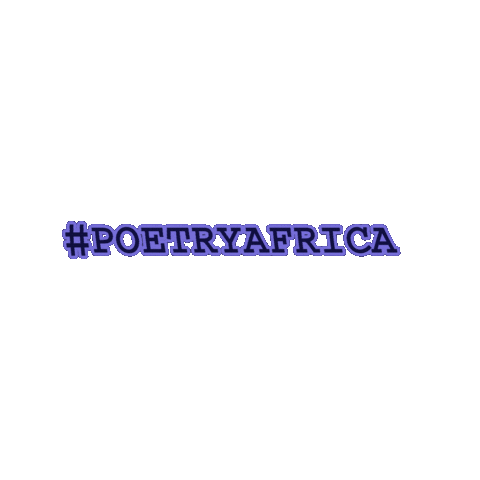 Poetry Africa Sticker