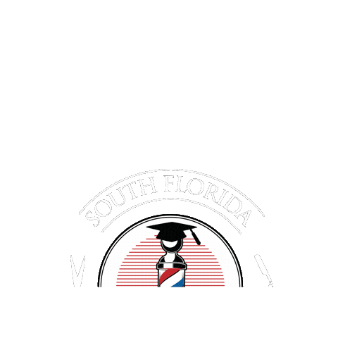 South Florida Barber Schools Sticker