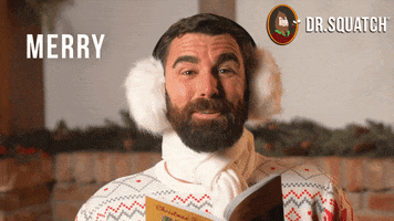Merry Christmas GIF by DrSquatchSoapCo