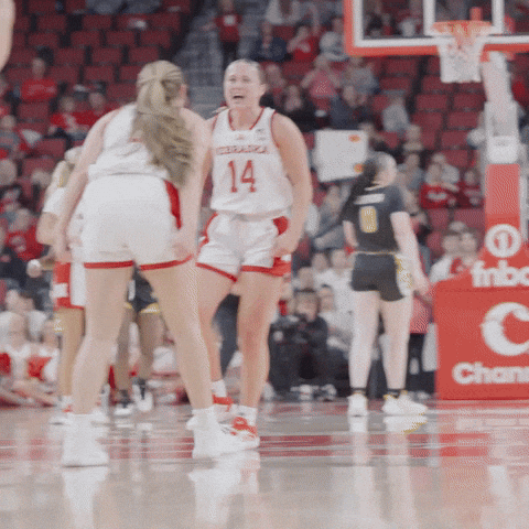 Womens Basketball Nebrasketball GIF by Huskers