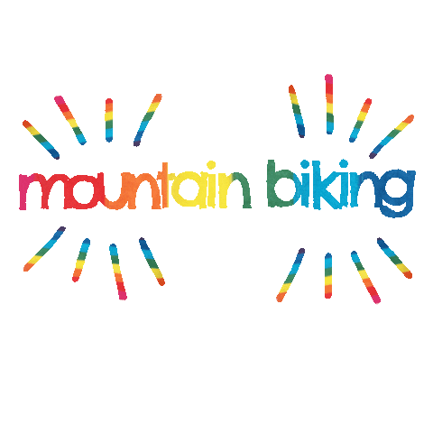 Mountain Biking Cycling Sticker by Mtbapp