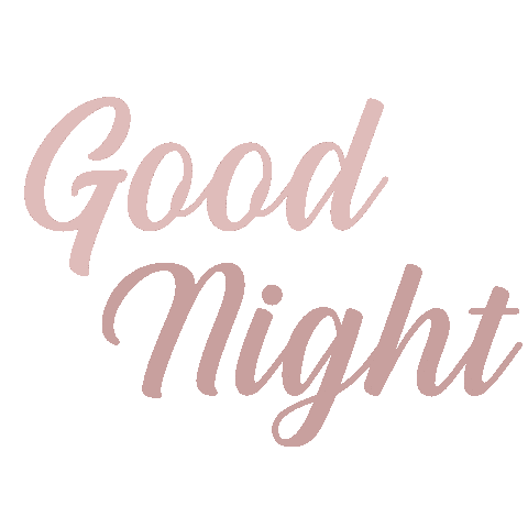 Good Night Pink Sticker