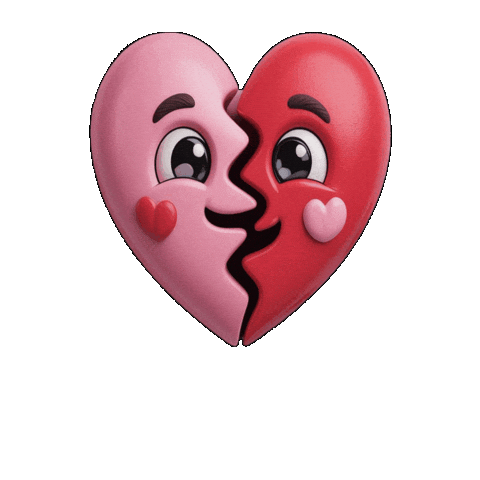 Broken Heart Love Sticker by Seorang Zaki