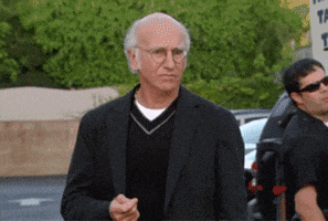 Confused Larry David GIF