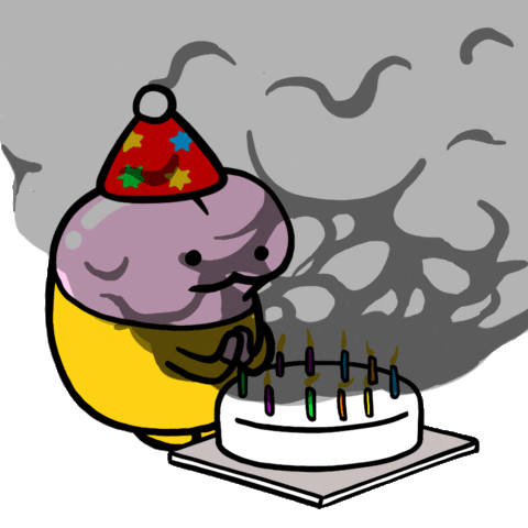 Happy Birthday Party GIF by kwaesam