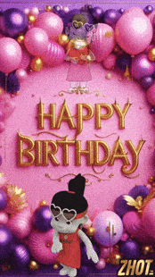 Happy Birthday GIF by Zhotcita