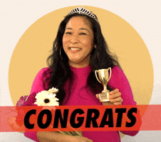 Happy Well Done GIF by GIPHY Studios 2021