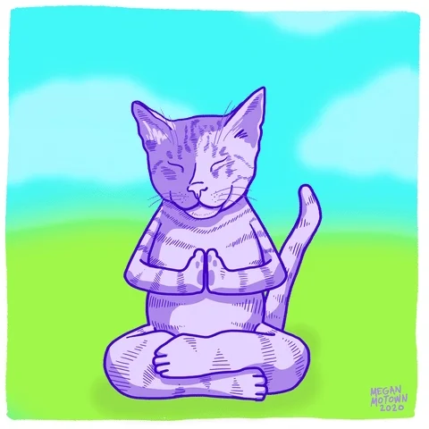 Chilling Mental Health GIF