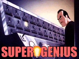 evil genius superman GIF by Fleischer Studios