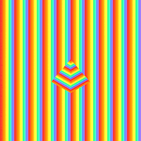 rainbow gif art GIF by slater