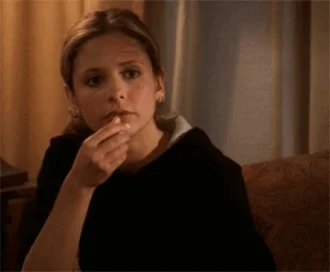 Buffy The Vampire Slayer Popcorn GIF