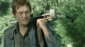 the walking dead arco e flecha GIF