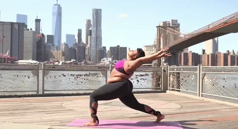 Body Type Yoga GIF