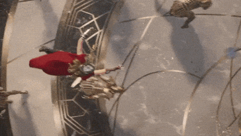 Marvel Cinematic Universe Fight GIF by Leroy Patterson