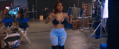 no not you GIF by K. Michelle