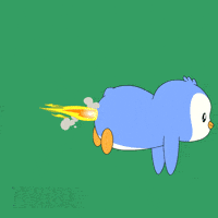 Fire Flying GIF by Pudgy Memez