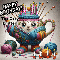 Happy Birthday GIF by TeaCosyFolk