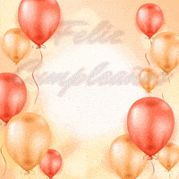 Feliz Cumpleaños Gif GIF by Zhot