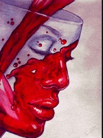 Wine Listening GIF by Maryanne Chisholm - MCArtist