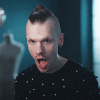 Surprised Fashion Show GIF by Freeform