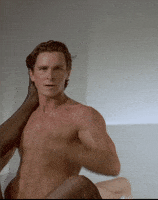 american psycho hot sex GIF