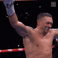 Happy Oleksandr Usyk GIF by DAZN