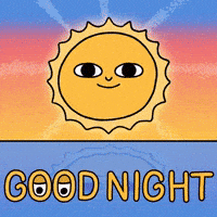 Tired Good Night GIF by Holler Studios