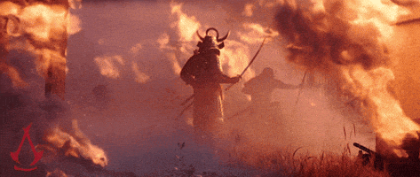 Lets Go Fire GIF by Assassin's Creed