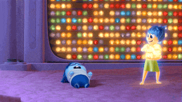 inside out sadness GIF by Disney Pixar