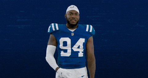 Flexing Tyquan Lewis GIF by Indianapolis Colts