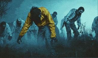 Walking Dead Halloween GIF by Jukebox Saints