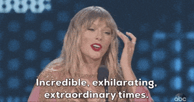 Taylor Swift GIF by AMAs