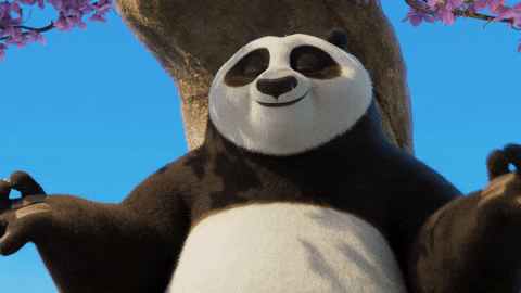 Happy Jack Black GIF by Kung Fu Panda 4