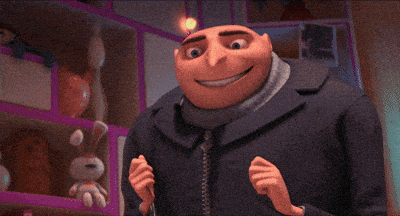 Shocked Despicable Me GIF