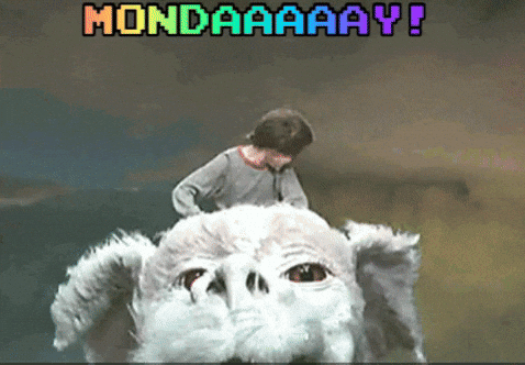 Neverending Story Monday GIF by MOODMAN