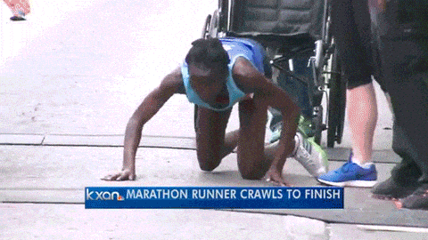 Finish Line Win GIF