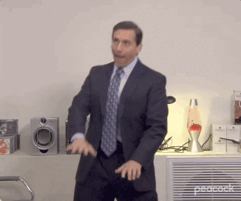 Happy Season 5 GIF by The Office