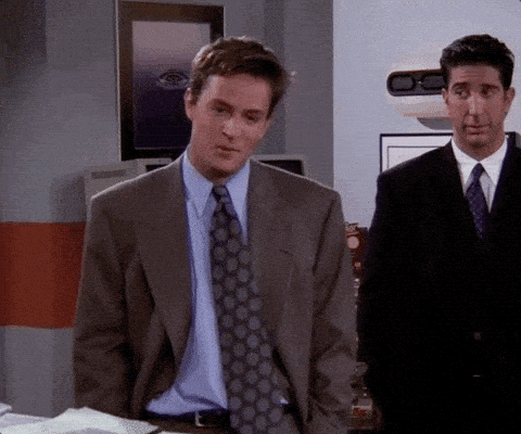 Season 4 Chandler GIF by Friends