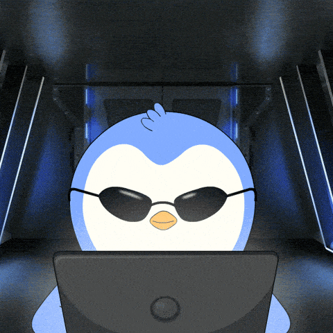 Calculate Artificial Intelligence GIF by Pudgy Penguins