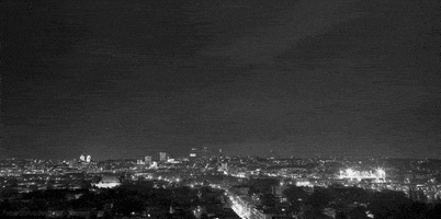 black and white landscape GIF by Head Like an Orange