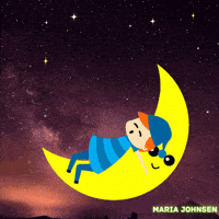 Good Night GIF by Maria Johnsen
