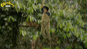 Scared Out Of Control GIF by CBeebies HQ