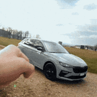 Car Driving GIF by Škoda Global