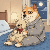 Tired Good Night GIF by Doge Pound