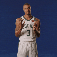 George Hill Basketball GIF by Milwaukee Bucks