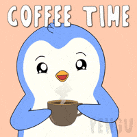 Tired Good Morning GIF by Pudgy Penguins